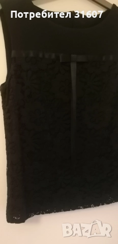 Малък черен топ, снимка 4 - Корсети, бюстиета, топове - 52342970