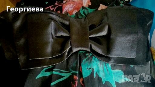 Кокетна рокля с панделка ПРОМОЦИЯ👗🍀S,S/M👗🍀арт.012, снимка 5 - Рокли - 29800422