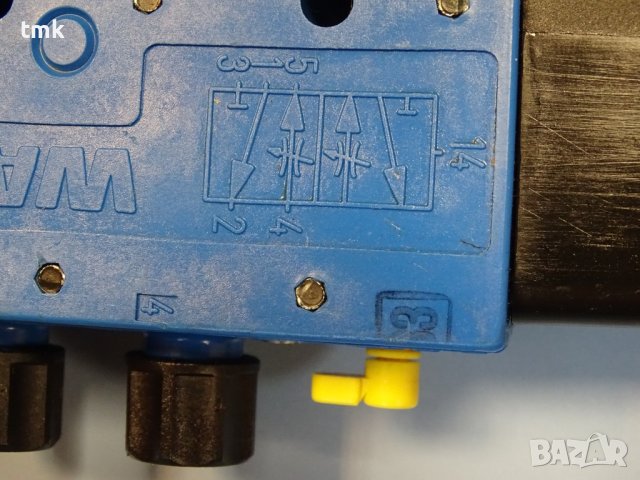 Пневматичен разпределител WABCO 572 740...0 24V DC, снимка 3 - Резервни части за машини - 40528373