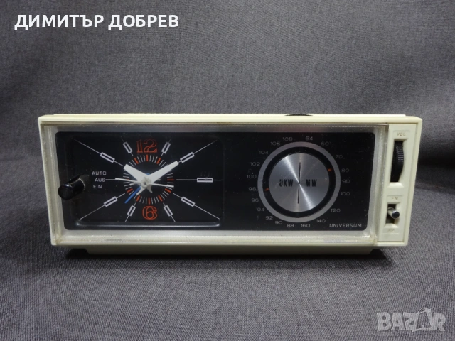 СТАР РЕТРО ТРАНЗИСТОР РАДИО ЧАСОВНИК UNIVERSUM