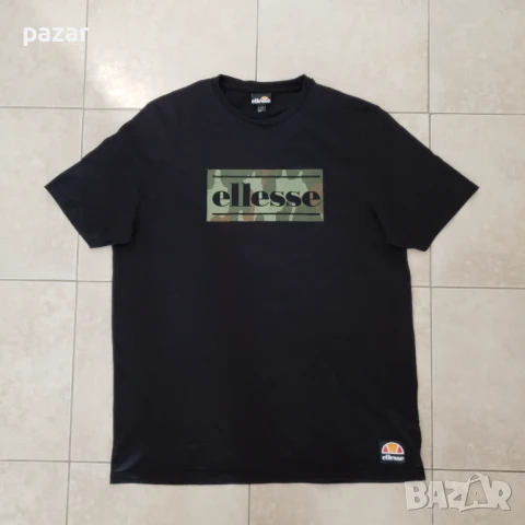 Ellesse Avel Оригинална Памучна Тениска Като Нова L-XL, снимка 5 - Тениски - 51088439
