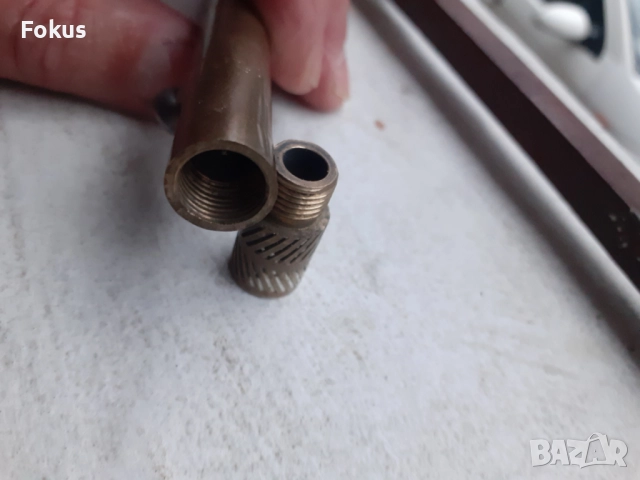 Оса, Кучегон, Сватбарско пушкало, бронз работи с ловни капси, снимка 3 - Антикварни и старинни предмети - 52877880