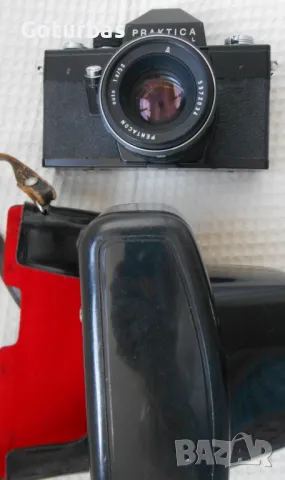 фотоапарат Praktica L  (made in DDR) с филм, снимка 3 - Фотоапарати - 48931684