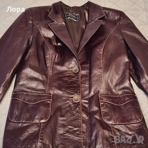 Дамско сако естествена кожа , снимка 2 - Сака - 54205358