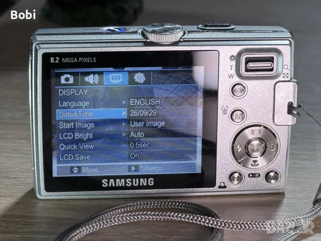 Samsung L100 – 8.2 MP Y2K, снимка 6 - Фотоапарати - 56270495