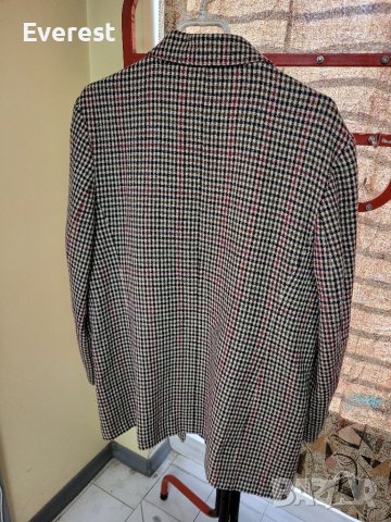  Дамско сако с Винтидж излъчване, КАРЕ, OVERSIZED 42/44 размер, снимка 5 - Сака - 38601994