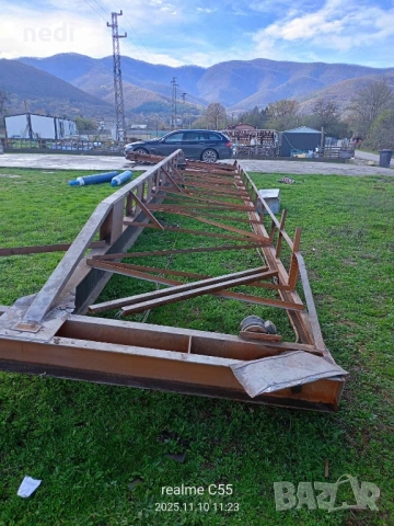 Метални конструкции и подкранов път 2. 5лв, снимка 7 - Селскостопанска техника - 37696211