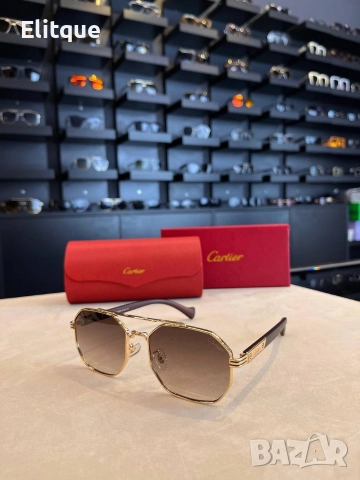 очила с черен обикновен калъф и Ув защита Gucci cartier, снимка 11 - Слънчеви и диоптрични очила - 52582358