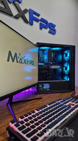 Компютър За Игри! RTX 5060, AMD Ryzen 5 5600, SSD 1ТВ, 16 RAM, снимка 2 - Геймърски - 54338468