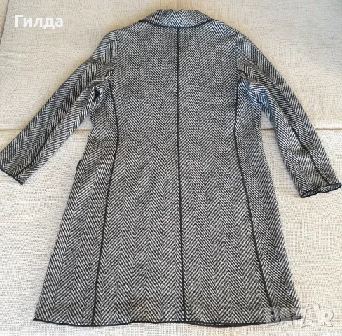 Faber ново леко вълнено палто чиста вълна, снимка 6 - Палта, манта - 56269295