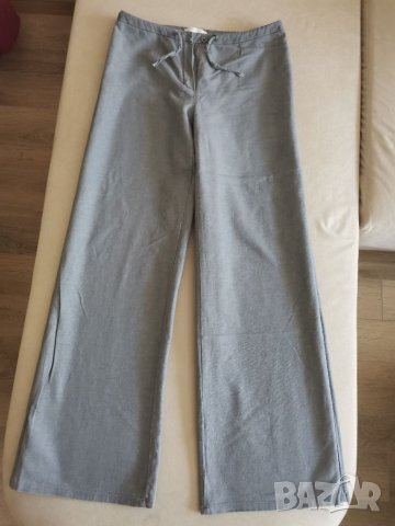 Сив панталон с ниска талия , снимка 1