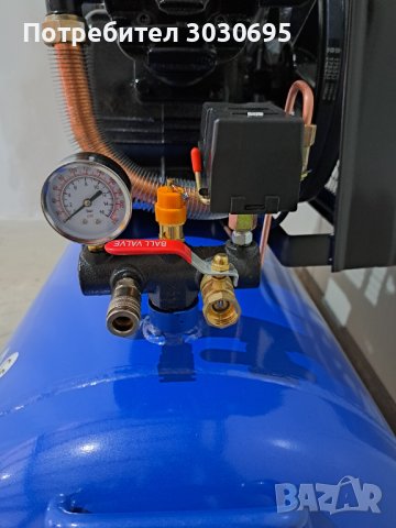 Компресор за въздух 300л./12.5 бара. Дебит 900л/мин., снимка 4 - Компресори - 40116856
