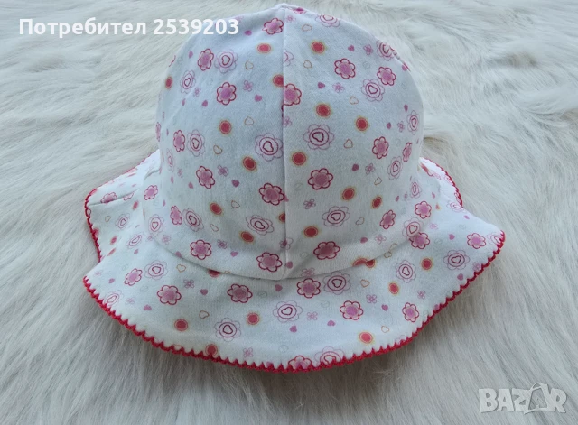 Детска шапка 9-12 месеца, снимка 5 - Бебешки шапки - 50762725