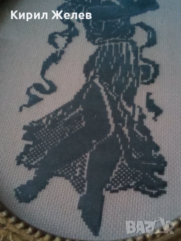 Картина гоблен стар 24549, снимка 6 - Декорация за дома - 33911962