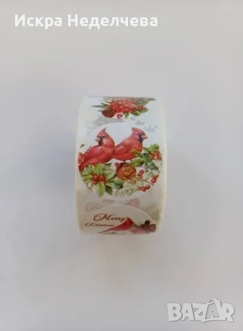 Коледни стикери, снимка 1