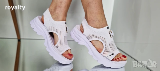 Nike бели дамски сандали , снимка 8 - Сандали - 51224948
