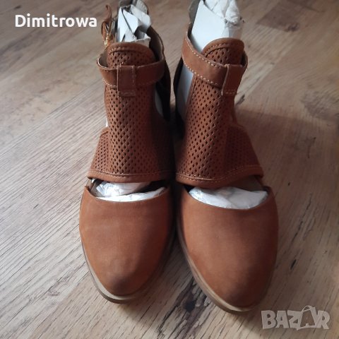  н.38 House of Harlow 1960 Esperanza leather sandal, снимка 5 - Сандали - 40525583