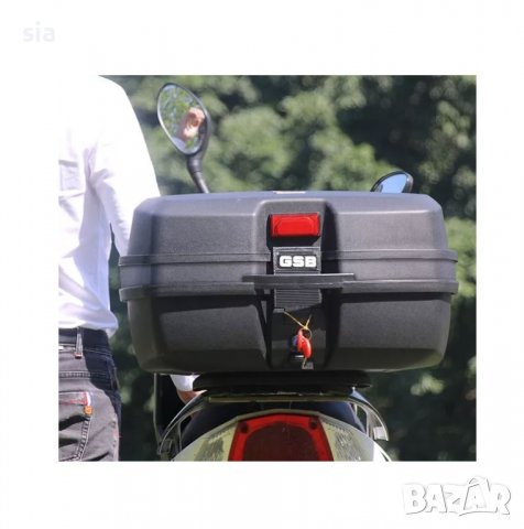 Куфар за багажник на мотор 32л.- за една каска и 62л.- за две каски, снимка 8 - Аксесоари и консумативи - 29877596