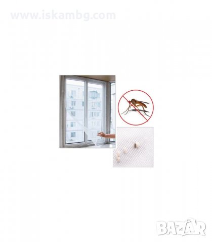 МРЕЖА ЗА ПРОЗОРЦИ ПРОТИВ НАСЕКОМИ С ВЕЛКРО ЛЕНТА - код 1730, снимка 5 - Други стоки за дома - 33987960