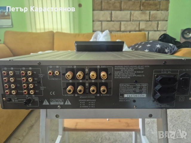 Denon pma 1500r, снимка 4 - Ресийвъри, усилватели, смесителни пултове - 52720135