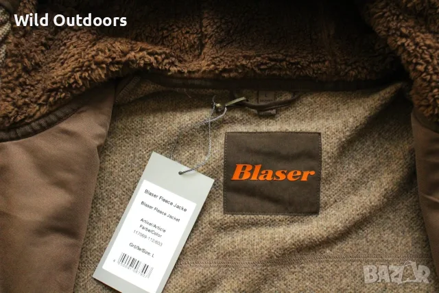 BLASER - ловно поларено яке, размер L, снимка 5 - Екипировка - 56466147