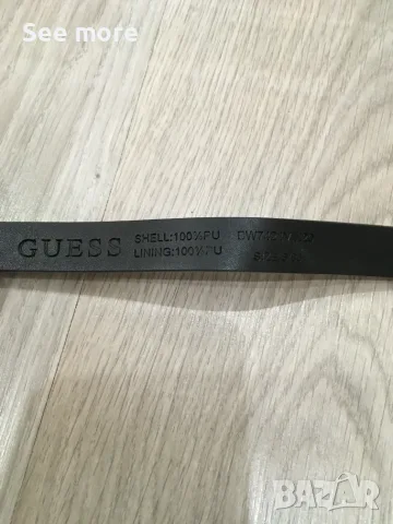 GUESS Uptown Chic / Lefia Logo-Script Belt дамски колан, снимка 13 - Колани - 55952022
