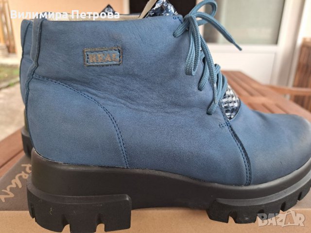 Дамски боти от естествена кожа , снимка 11 - Дамски боти - 38700426