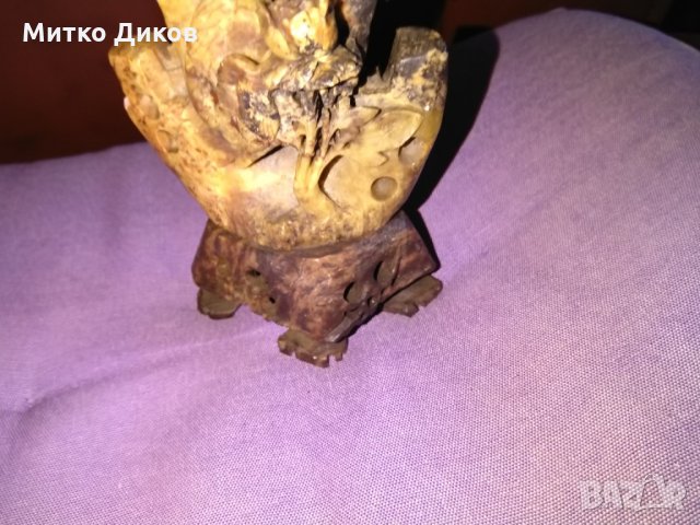 Скулптура от самороден материал 500грама 180х95х40мм, снимка 4 - Декорация за дома - 29754162