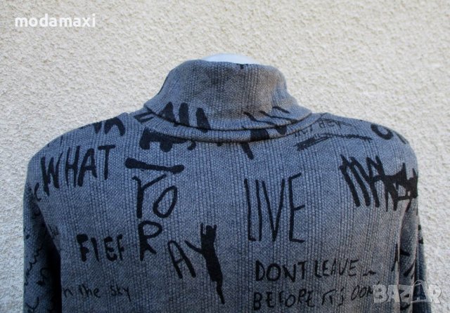 3XLНова блуза полo Made With Love(Италия) , снимка 6 - Блузи с дълъг ръкав и пуловери - 40242557