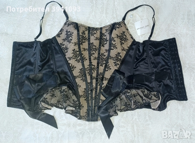 Луксозен Корсет Бюстие Топ, снимка 6 - Корсети, бюстиета, топове - 51614870