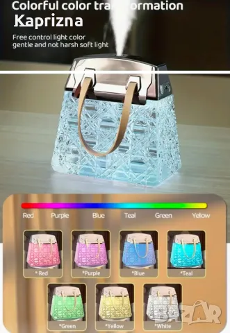 Мини дифузер тип чантичка, снимка 5 - Ароматизатори - 48934576