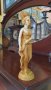Красива антикварна фигура алабастър статуетка , снимка 2