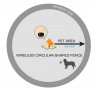 Електронен нашийник за куче-електронна ограда елелтронен-пастир безжичен, водоустойчив, снимка 13