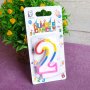 2720 Свещички за рожден ден Цифри с цветен контур, снимка 4