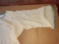 Автентична рядка кенарена риза с дантела . Носия, снимка 3