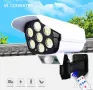 LED СОЛАРНА ЛАМПА ИМИТИРАЩА КАМЕРА ЗА ВИДЕОНАБЛЮДЕНИЕ, снимка 2