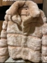 палто от естестен заешки косъм, снимка 4
