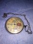 МОЛНИЯ СССР МЕХАНИЧЕН ДЖОБЕН ЧАСОВНИК МЪЛНИЯ За КОЛЕКЦИЯ РЕМОНТ с РЪЧНО ИЗРИСУВАН ЦИФЕРБЛАТ 81951, снимка 3