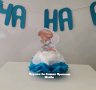 Украса За бебешка погача на тема Ангелче * надпис * украса За маса Ангелче, снимка 2