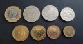 Монети. Тунис . 5 , 2, 1 и 1/2 динар, 10,  20, 50 и 100  милима. 8 бройки. , снимка 2