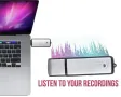 ДИКТОФОН Собствена Вградена Памет USB Flash Drive Прикрит Аудио Рекордер Маскиран Като Ключодържател, снимка 6
