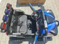 X двуместен акумулаторен джип BEAST 4x4 син, снимка 3