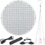Преносим домашен солариум – Кръгла LED лампа за лице и тяло (50W, 460 nm), снимка 8