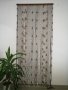 Декоративно пано - завеса дърво, ръчна изработка, 40 ресни, снимка 3