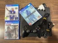 Playstation 4 Slim 500gb с 1 джойстик и 3 игри, снимка 2
