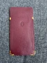 Оригинален Калъф за очила Cartier, цвят бордо, автентичен, употребяван, снимка 1