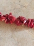 гривна от червен корал, снимка 3