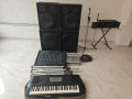 Музикални инструменти - клавир, тонколони, пултове, стойки, снимка 1