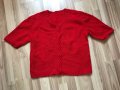 6бр  Плетени Блузи с къс ръкав Жилетки Пуловери Дамски пуловер Чудесен подарък, снимка 1