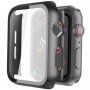 Кейс + Стъклен Протектор за Apple Watch 7 6 5 SE 40 41 44 45mm 3D 5D, снимка 10